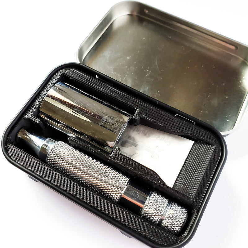 Travel Razor Tin