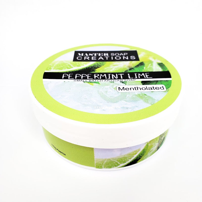 Master Soap Creations | Peppermint Lime Shaving Soap