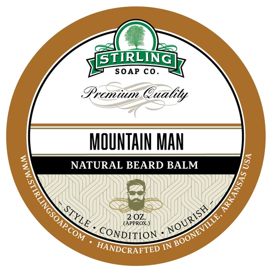 Stirling Soap Co. | Mountain Man Beard Balm – 2oz