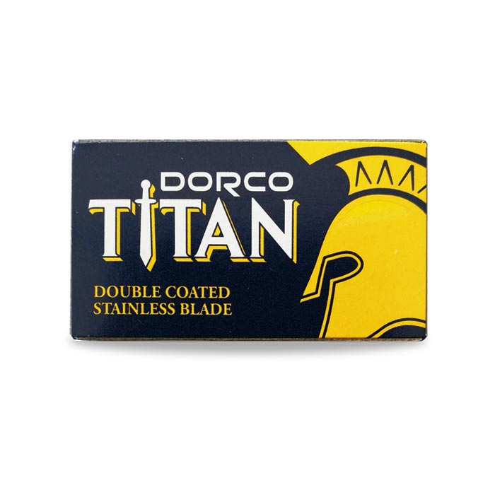 Dorco | Titan Double Edge Double Edge Razor Blades, 10 Blades