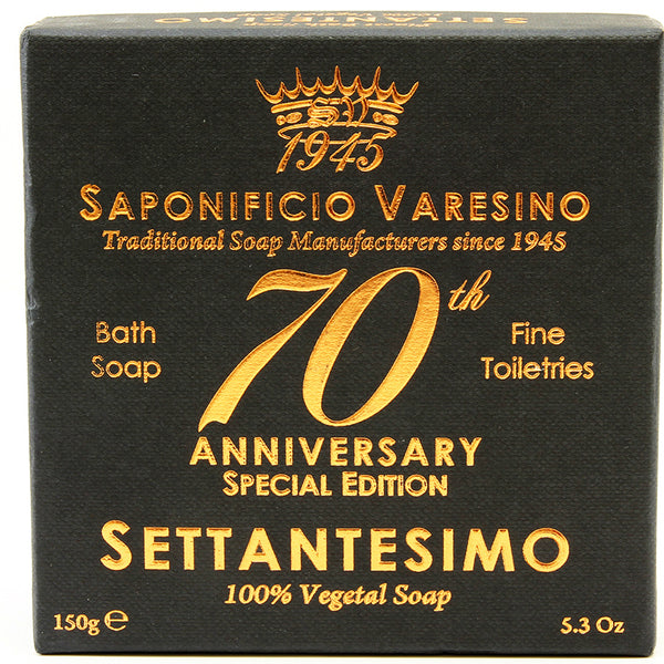 Saponificio Varesino 70th Anniversary Bath Soap, 150g