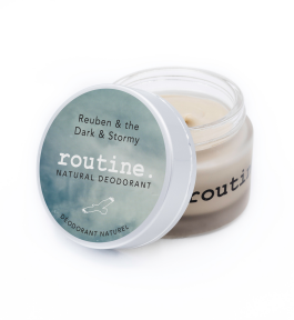 Routine | Natural Deodorant in Reuben & The Dark & Stormy
