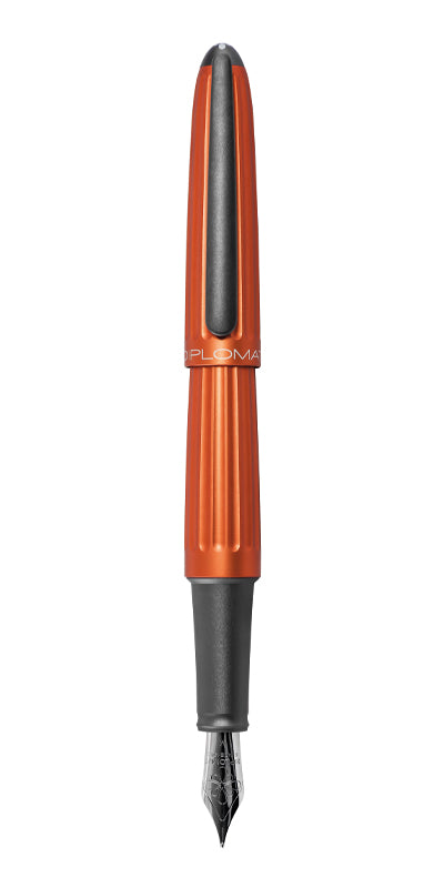 Diplomat | Aero Fountain Pen Orange, Fine