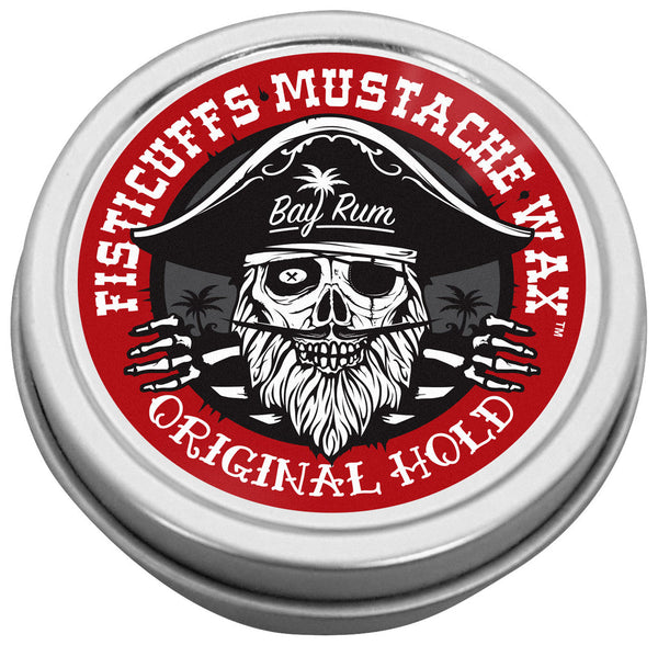 Fisticuffs Bay Rum Scent Mustache Wax "Original hold"