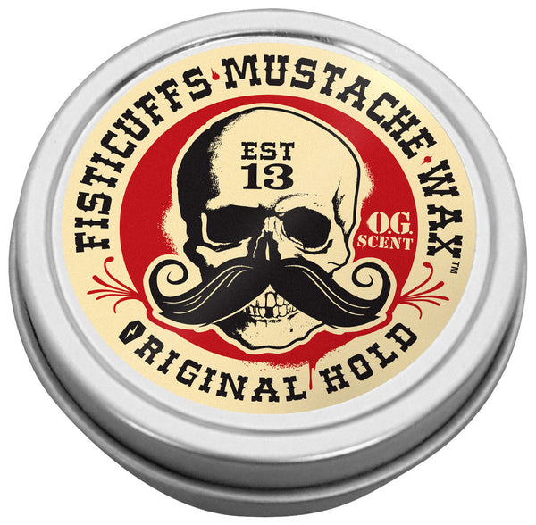 Fisticuffs Mustache Wax Original hold "OG" scent