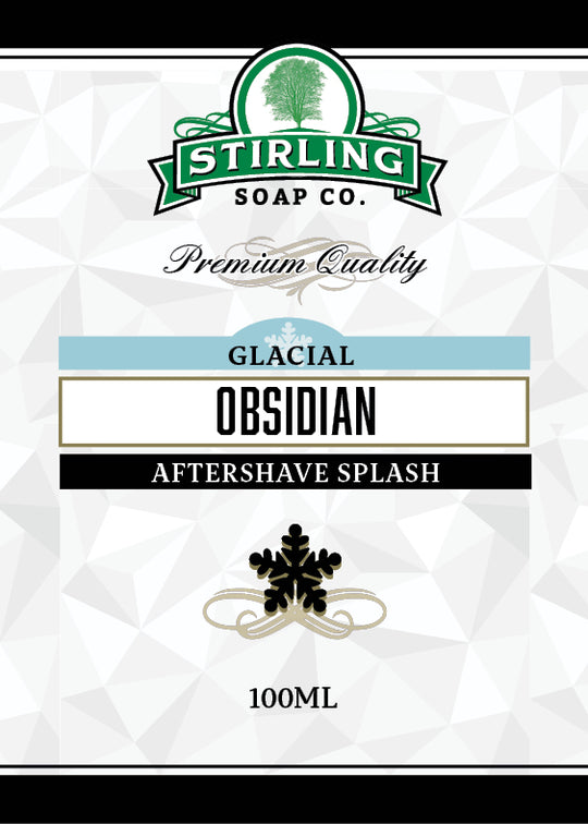Stirling Soap Co. | Glacial Obsidian Aftershave Splash