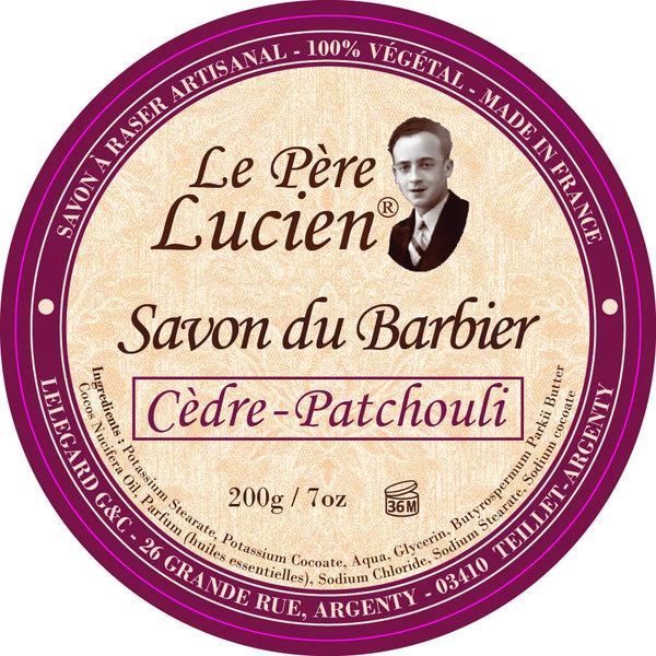 Le Père Lucien | CEDAR PATCHOULI Shaving Soap