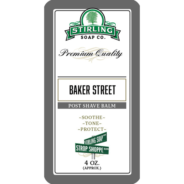 Stirling Soap Co. | Baker Street Man Post-Shave Balm
