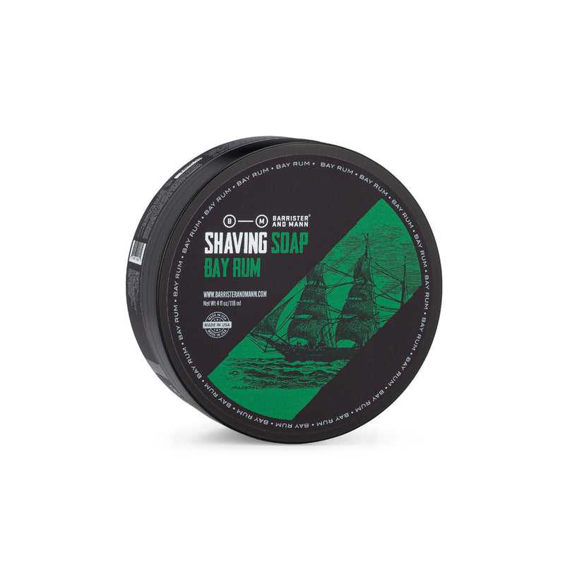 Barrister and Mann | Bay Rum Shaving Soap
