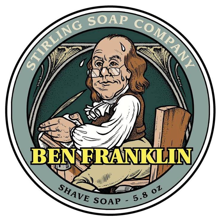 Stirling Soap Co. | Ben Franklin Shave Soap