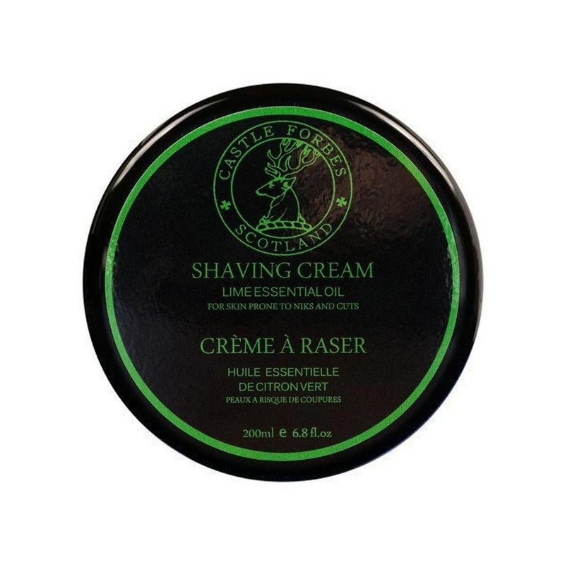Castle Forbes | Lime Essential Oil Shaving Cream