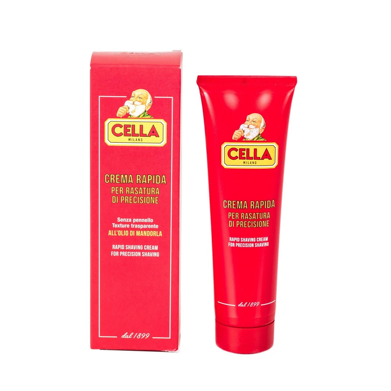 Cella | Rapid Brushless Shaving Cream with Almond Oil