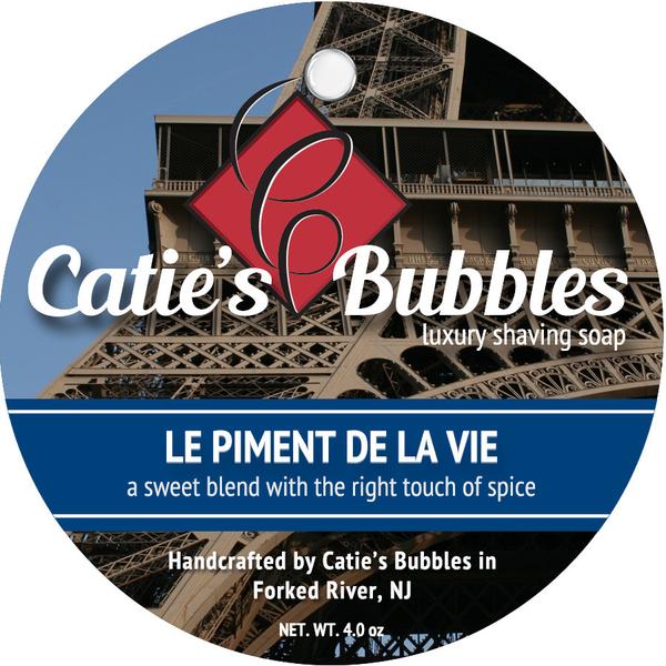 Catie’s Bubbles | Le Piment De La Vie Luxury Shaving Soap