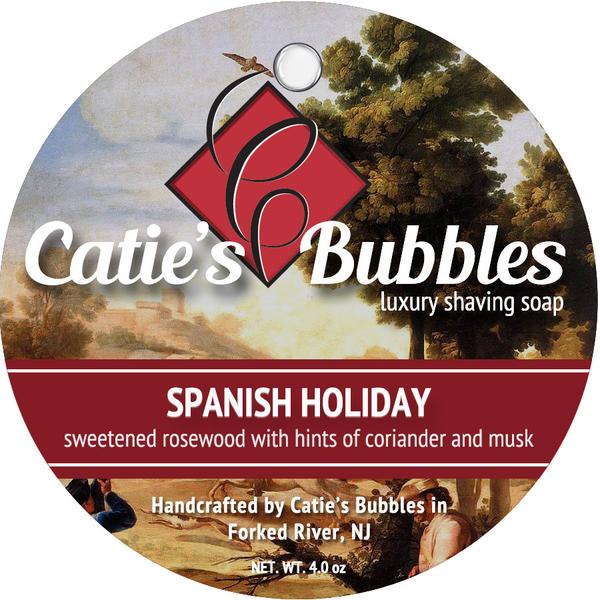 Catie’s Bubbles | Spanish Holiday Luxury Shaving Soap