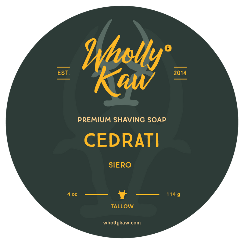 Wholly Kaw | Cedrati Shaving Soap