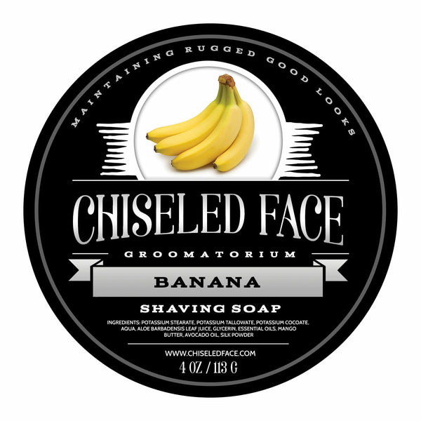 Chiseled Face Banana Shaving Soap