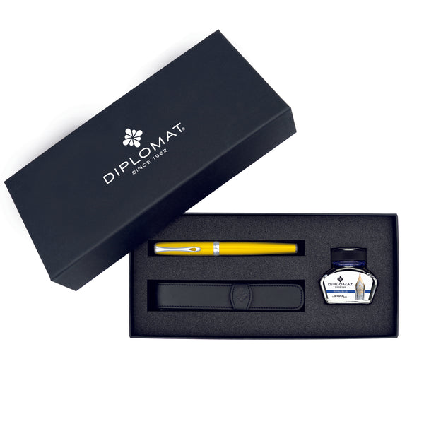 Diplomat | Excellence Yellow Gift Set