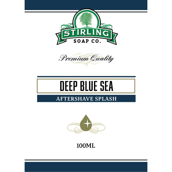 Stirling Soap Co. | Deep Blue Sea Aftershave