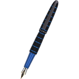 Diplomat | Elox Ring Fountain Pen - Blue (Fine)