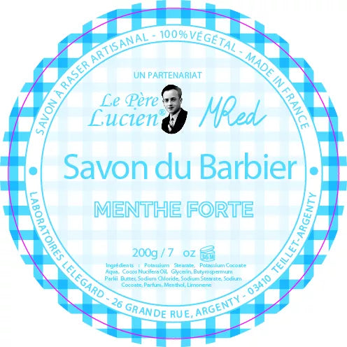 Le Père Lucien | Strong MInt Shaving Soap