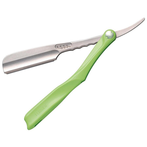 Feather | Feather Artist Club SS Folding Razor - Lime