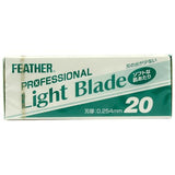 Feather | 20 Feather Professional Light Single-Edge Razor Blades
