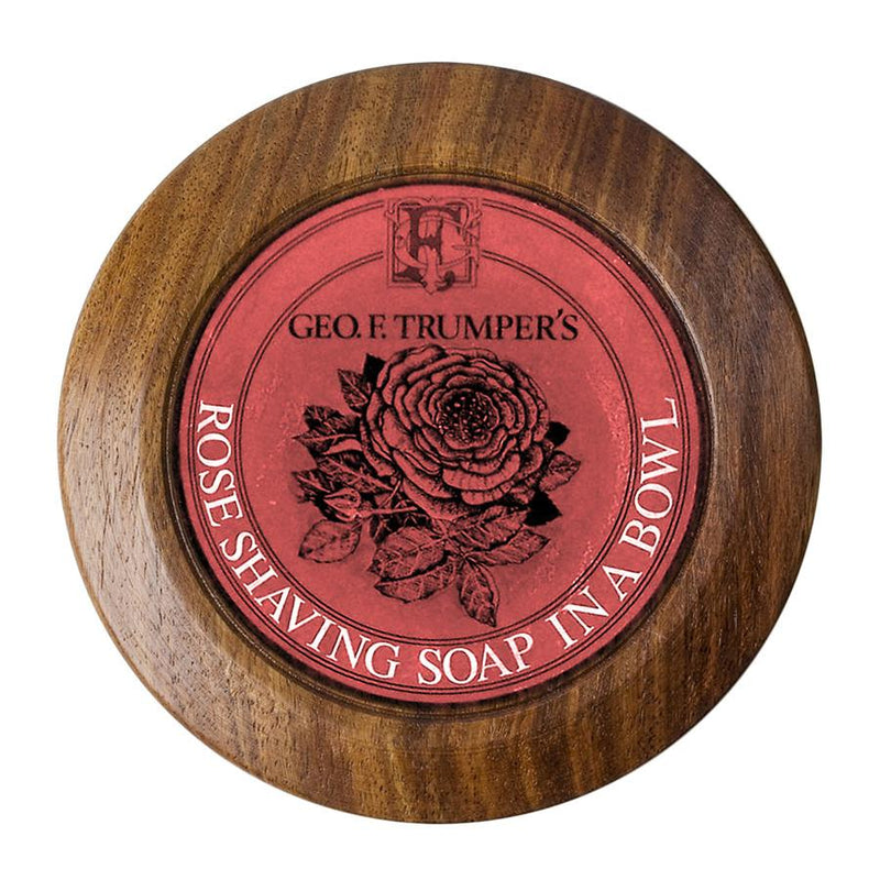 Geo. F. Trumper | Rose Shaving Soap with Wooden Bowl