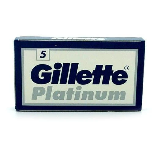 Gillette | Platinum Double-Edge Razor Blades, 5 Blades