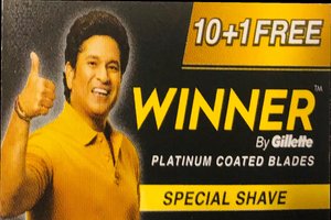 Gillette | WINNER PLATINUM - PLATINUM DOUBLE EDGE RAZOR BLADES - 11 Bl ...