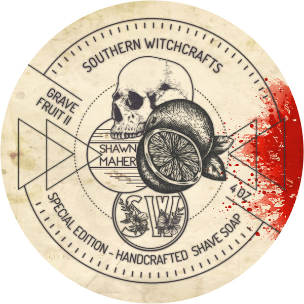 Southern Witchcrafts | Gravefruit II Vegan Shave Soap