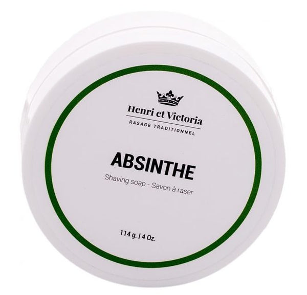 Henri et Victoria Absinthe Shaving Soap