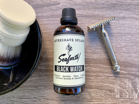 Spearhead Shaving | Seaforth Black Watch AFTERSHAVE SPLASH