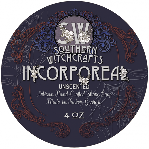 Southern Witchcrafts | Incorporeal Vegan Shave Soap (Unscented)
