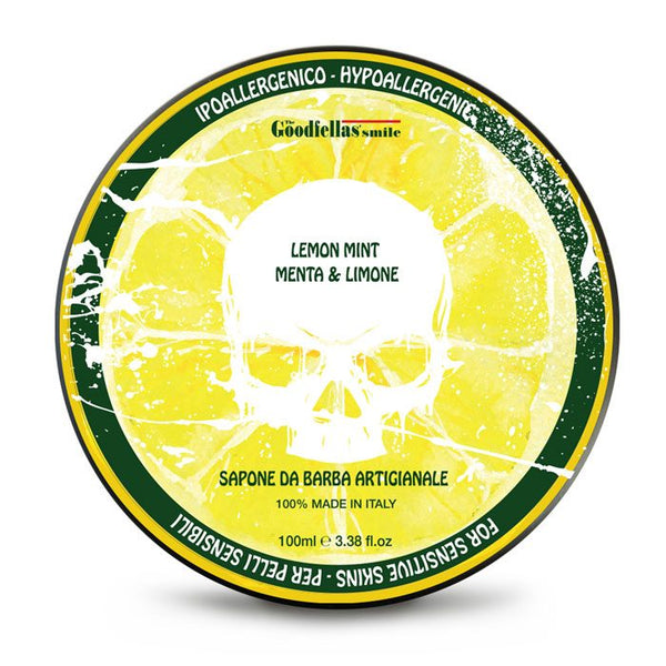 The Goodfellas Smile | Lemon Mint Shaving Soap