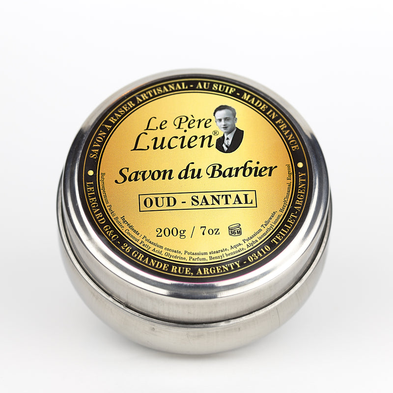Le Père Lucien | Oud Santal Tallow Shaving Soap, 200g