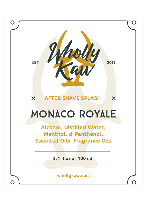 Wholly Kaw – Monaco Royale Aftershave