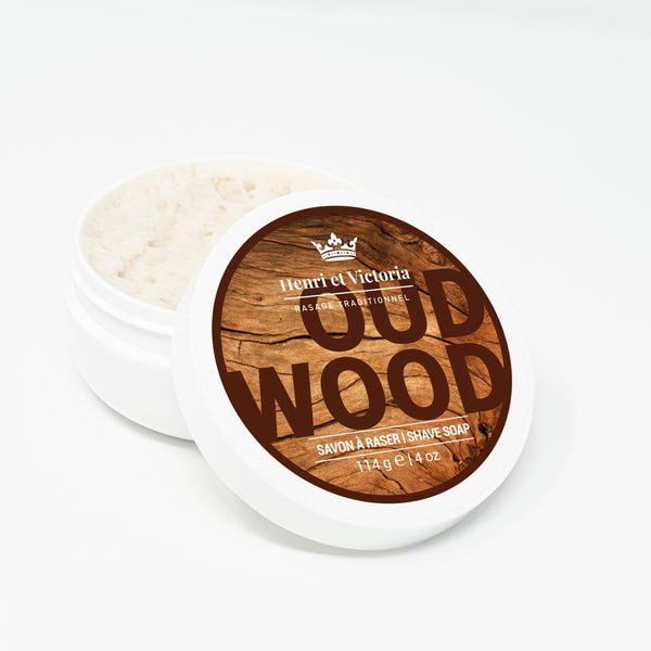 Henri et Victoria | Oud Wood Shaving Soap