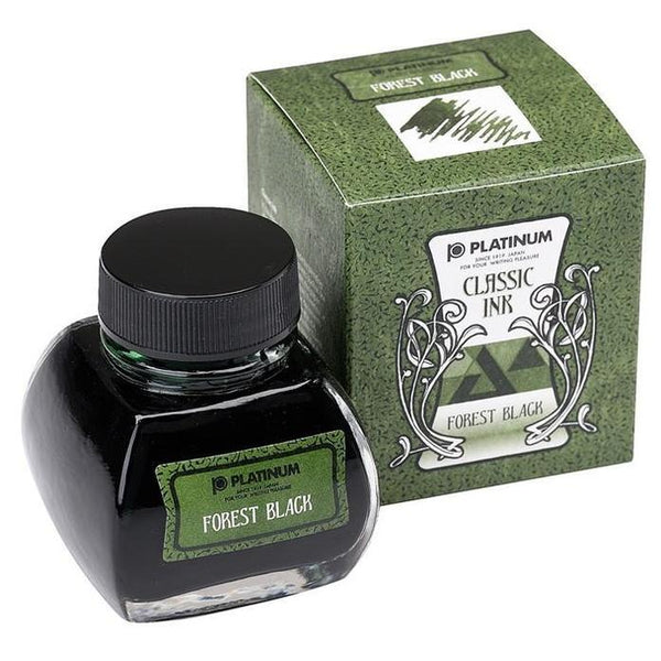 Platinum | Classic Forest Black – 60ml Bottled Ink