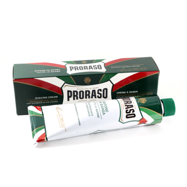 Proraso Menthol and Eucalyptus Shaving Cream Tube