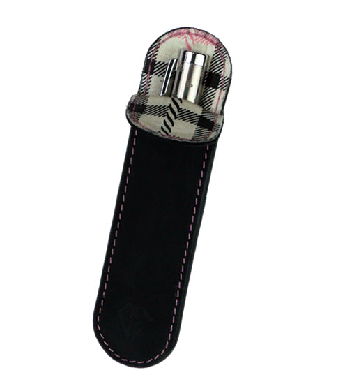 Dee Charles Designs | Single Sleeve Pen Carrying Case – Midnight Pink