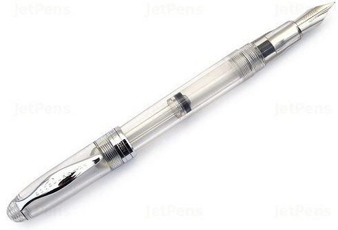 Noodler’s Ahab Flex Demo Fountain Pen – Clear