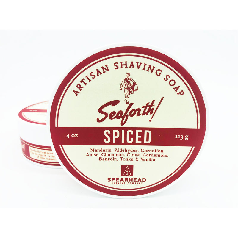 Spearhead Shaving | Seaforth! Spiced Shaving Soap