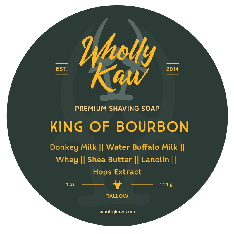Wholly Kaw | King of Bourbon Shaving Soap – Bufala Base