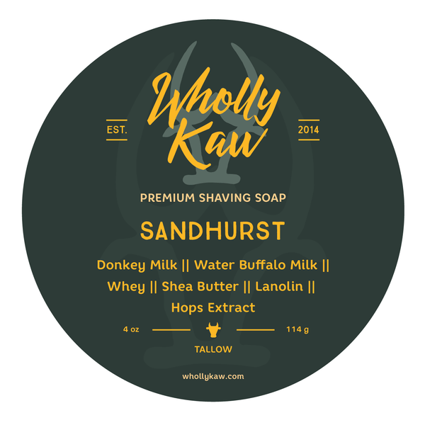 Wholly Kaw | Sandhurst Shaving Soap