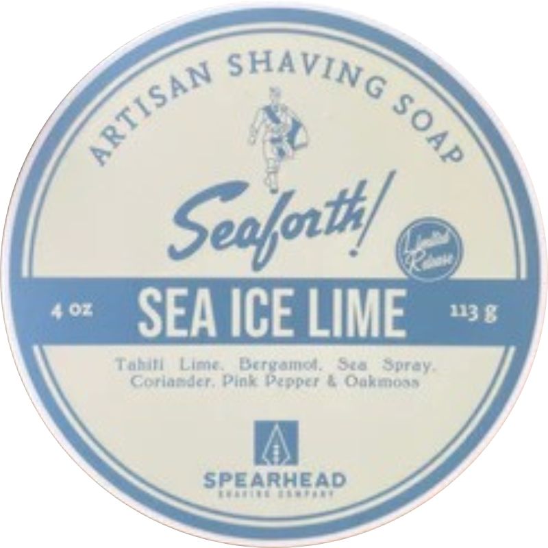 Spearhead Shaving | SEA ICE LIME SHAVING SOAP - LIMITED RELEASE WITH COOLING