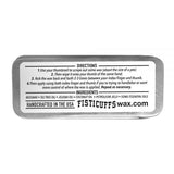 Fisticuffs | Mustache Wax 15g Slide Top Tin (choose scent)