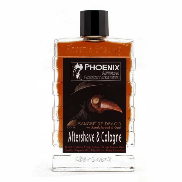 Phoenix Shaving | Sangre De Drago Aftershave/Cologne – With Oud & Sandalwood
