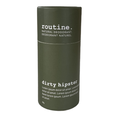 Routine | Dirty Hipster Stick Deodorant