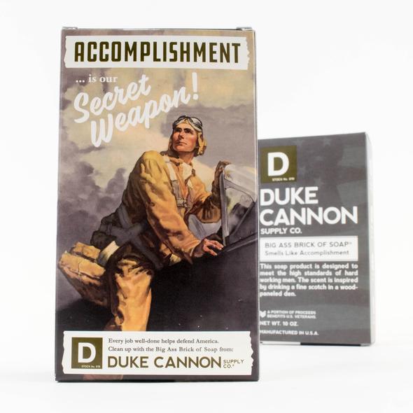 Duke Cannon Supply Co. | LIMITED EDITION WWII-ERA BIG ASS BRICK OF SOAP - ACCOMPLISHMENT