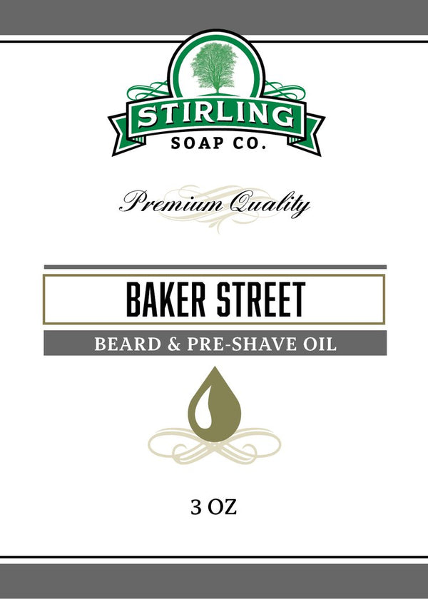 Stirling Soap Co. | Baker Street Beard Oil & Pre-Shave